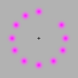 regarder pendant environ 1mn ke voyer vous tjr des poin violet